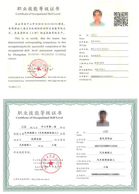 人社部 国外资格证书